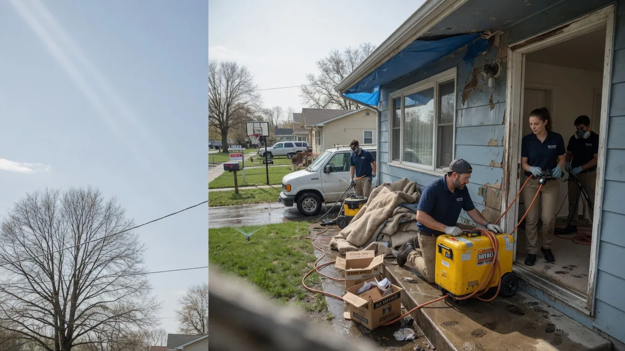 Basement Flood Cleanup in Hazelton, ND near me